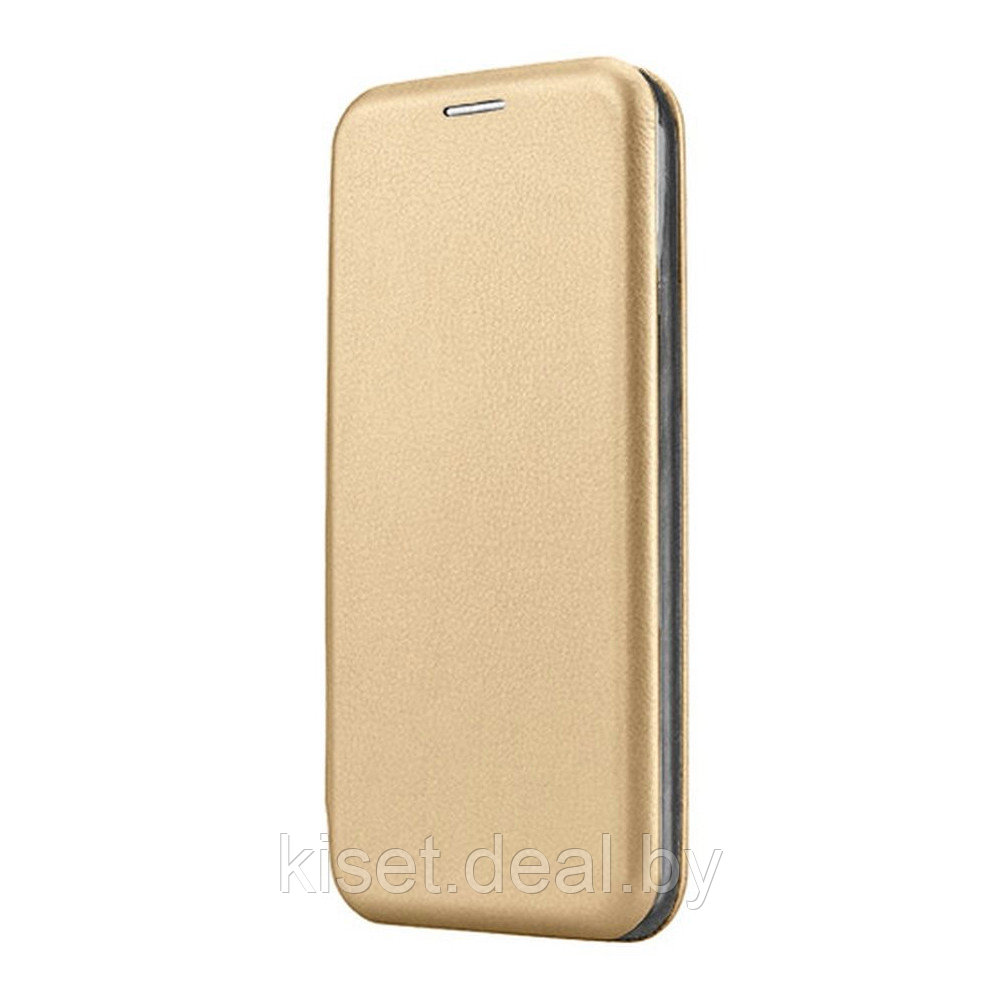 Чехол-книжка KST Book Case 3D с визитницей для Samsung Galaxy S22 Plus золотой - фото 1 - id-p209763008
