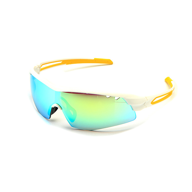 Очки солнцезащитные 2K S-15002-G (белый глянец/жёлтый revo)