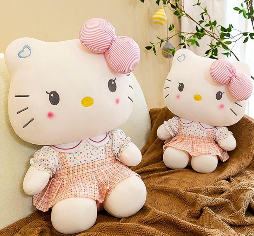 Игрушки мягкие Хелло Китти Hello Kitty большая 40 см. - фото 4 - id-p209772963