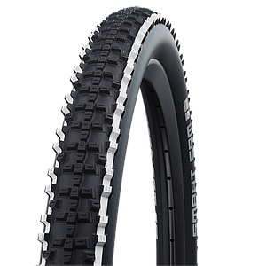 Покрышка Schwalbe, SMART SAM, 26x2.25 (57-559), Performance, 765гр, White Stripes (белые полосы)