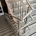 Перильные ограждения из нержавеющей стали (304 марка), фото 10