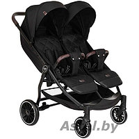 Прогулочная коляска для двойни Pituso Duocity Eva (black) Т1 Черный