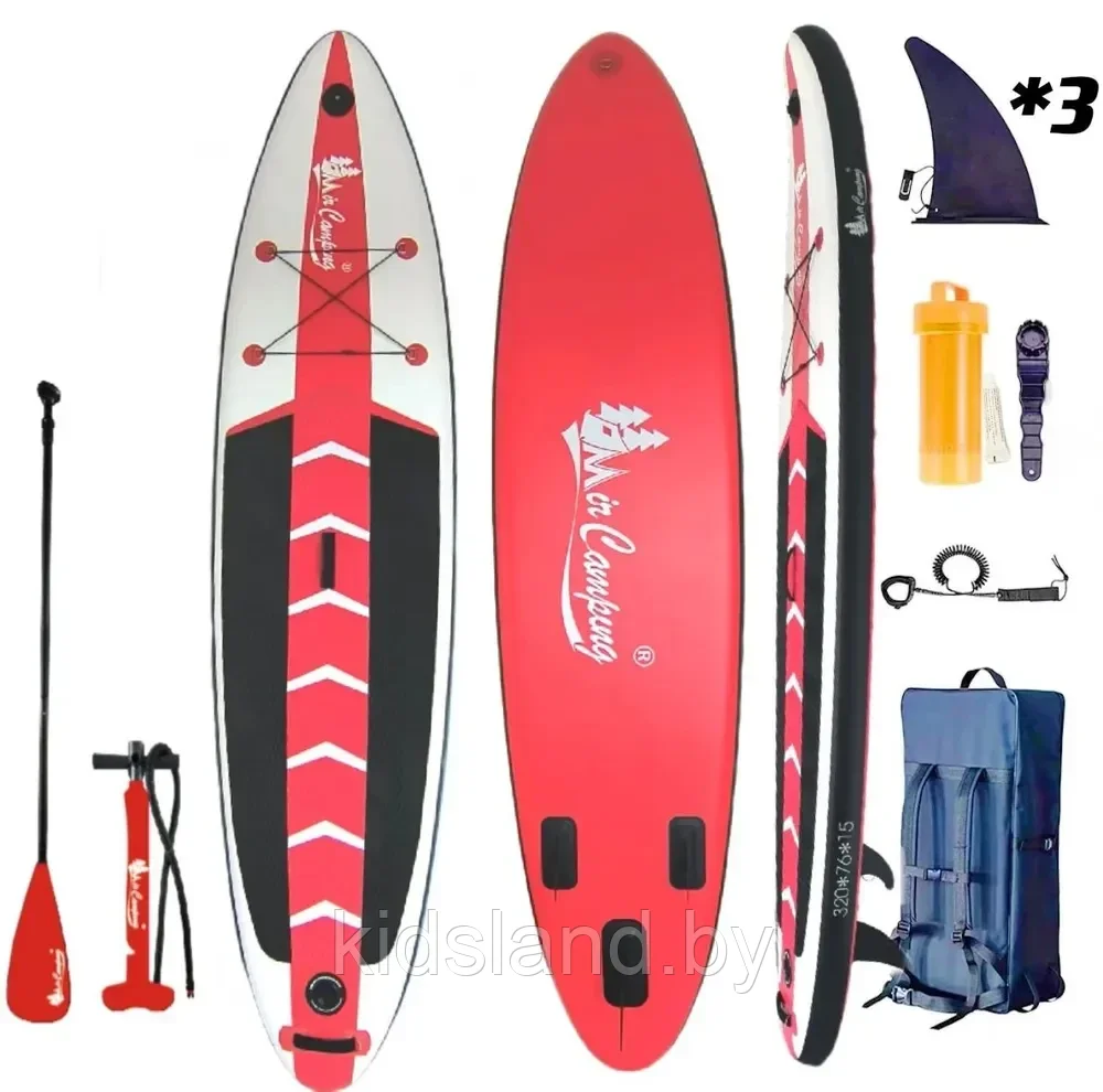 Сапборд SUP-доска MirCamping Inflatable 320*76*15см - фото 2 - id-p209773296