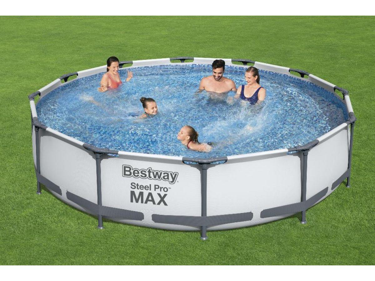 Каркасный бассейн Steel Pro MAX 366 х 76 см +фильтр- насос 56416 - фото 4 - id-p209774362