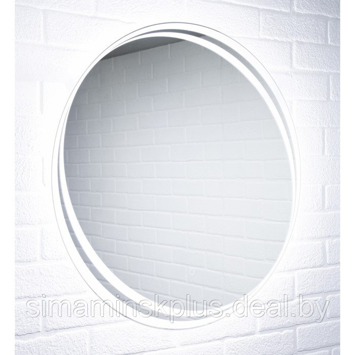Зеркало "Берг" 70х70 см, с подсветкой - фото 1 - id-p209774541