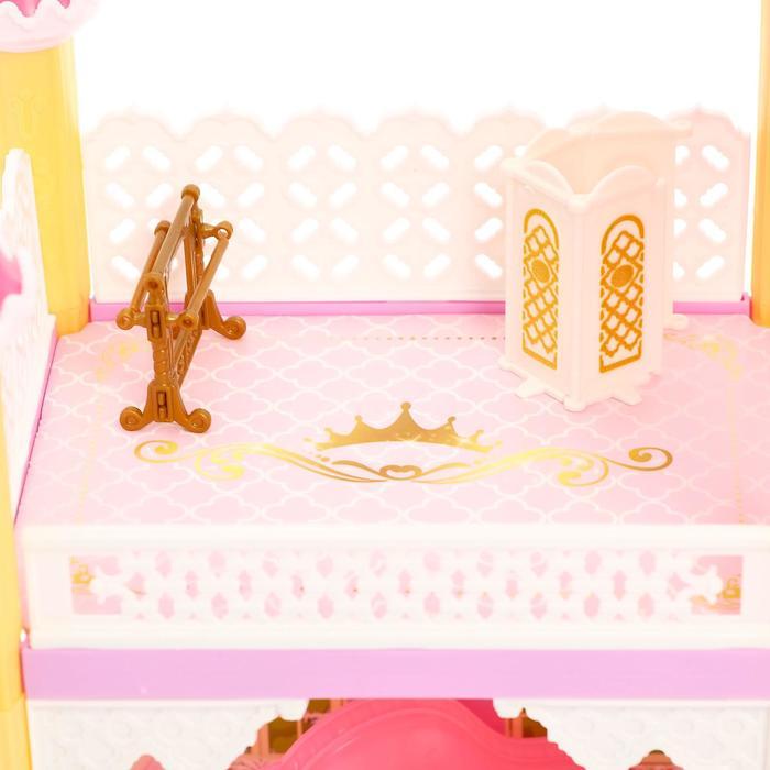 Дом для кукол «Сказочный замок» с мебелью, фигурками и аксессуарами - фото 7 - id-p209774637