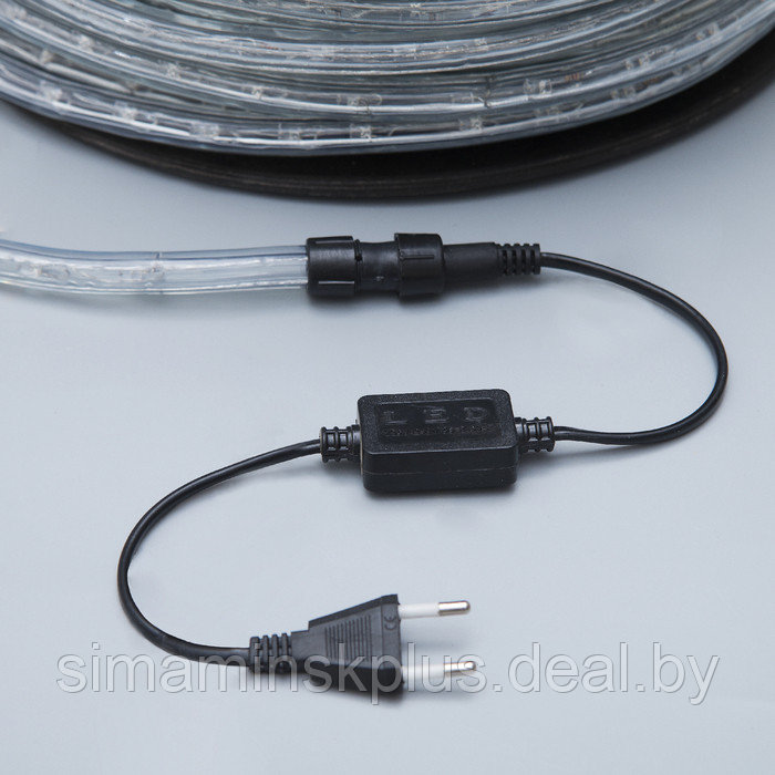 Световой шнур Luazon Lighting 13 мм, IP65, 100 м, 36 LED/м, 220 В, 2W, мерцание, свечение жёлтое - фото 3 - id-p209775523