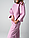 Женский домашний костюм вафельный / пижама (сухая роза), фото 5