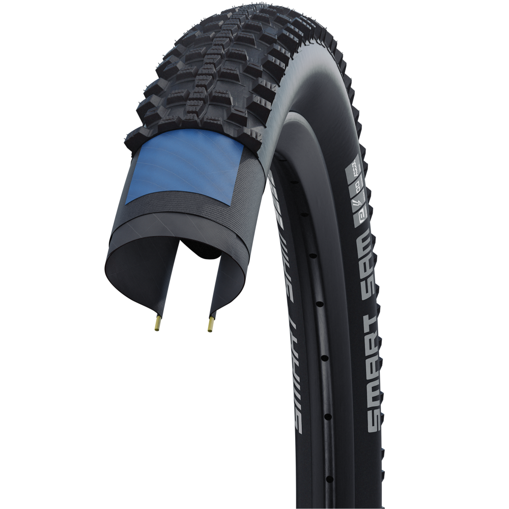 Покрышка Schwalbe, SMART SAM, 29x2.25 (57-622), Performance, Bronze Sidewall - фото 4 - id-p209787475