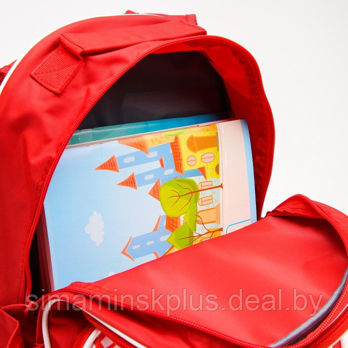 Рюкзак школьный с эргономической спинкой, 37х26х15 см, Мстители - фото 7 - id-p209781937
