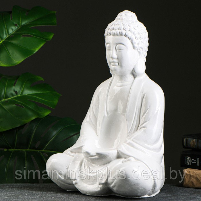 Копилка - подставка "Тайна буддизма" 40х26см белая - фото 5 - id-p209779570
