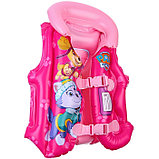 Жилет надувной для плавания, детский, Щенячий патруль, цвет розовый, фото 7