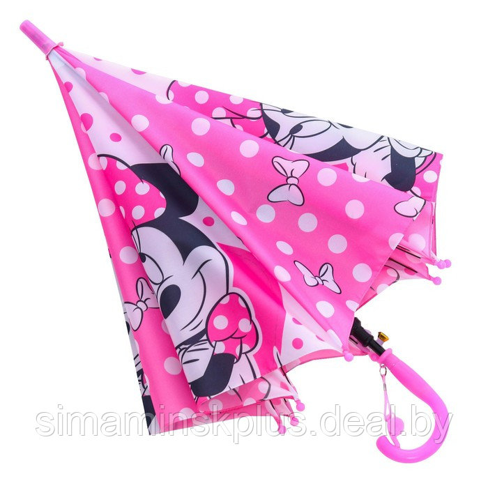 Зонт детский. Минни Маус, розовый, 8 спиц d=86 см - фото 6 - id-p209781610