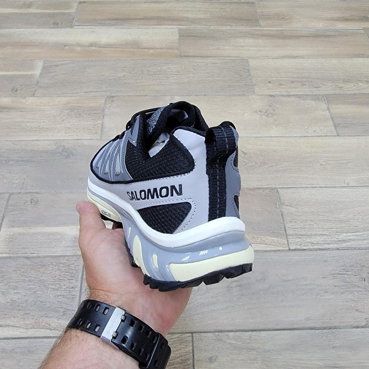 Кроссовки Salomon XT-6 Gray Black - фото 4 - id-p209745133