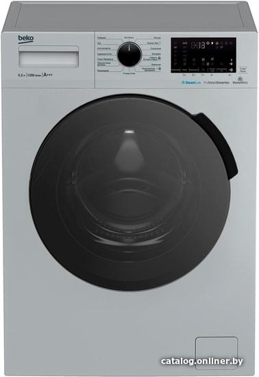 Стиральная машина BEKO WSPE6H616S (6,5 кг,1200 об.,сборка Россия) - фото 1 - id-p209796435