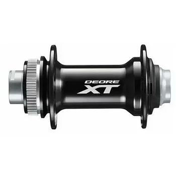 Втулка передняя Shimano XT, M8000, 36 отв, Center Lock, QR:133мм, old:135мм, черный