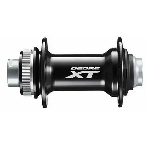 Втулка передняя Shimano XT, M8000, 36 отв, Center Lock, QR:133мм, old:135мм, черный - фото 1 - id-p209796442