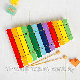 Музыкальная игрушка «Ксилофон», 12 тонов + 2 палочки