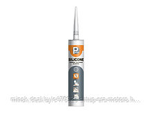 Герметик силиконовый санитарный P PLUS "Silicone Sanitary" (бел.) 280мл