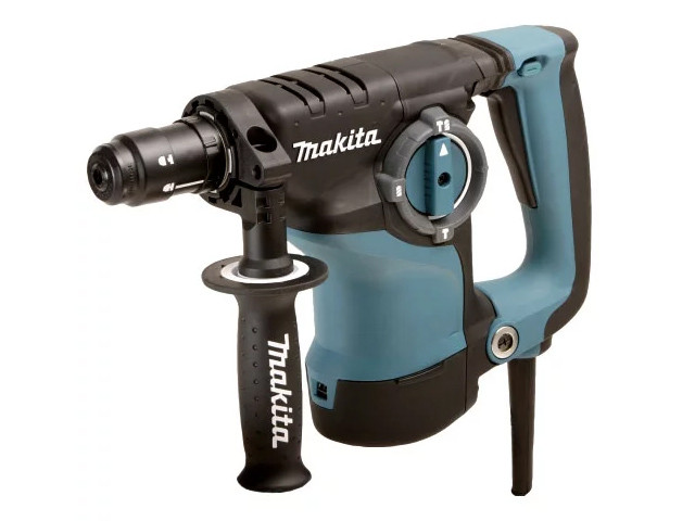 Перфоратор MAKITA HR 2811 FT в чем. (800 Вт, 2.8 Дж, 3 реж., патрон SDS-plus, быстросъемн., БЗП в комплекте, - фото 1 - id-p209802556