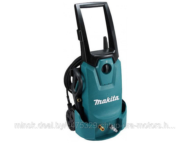 Очиститель высокого давления MAKITA HW 1200 (1.80 кВт, 120 бар, 420 л/ч, возможность забора воды из бочки: Да, - фото 1 - id-p209800351