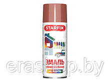 Краска-эмаль аэроз. универсальная медный металлик STARFIX 520мл (8029) (Жемчужно-медный, глянцевая)