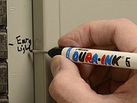 Маркер промышл. перманентный фетровый удлин. наконечник MARKAL DURA-INK 05 КРАСНЫЙ (Толщина линии 1 мм. Цвет