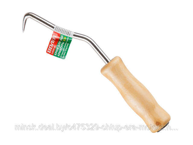 Крюк для вязки арматуры 210мм ВОЛАТ (деревянная рукоятка) - фото 1 - id-p209799567