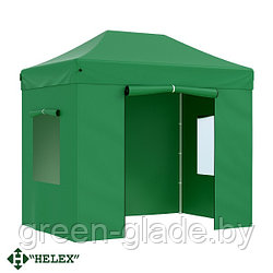 Тент-шатер быстро сборный Helex 4321 3х2х3м полиэстер зеленый
