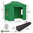 Тент-шатер быстро сборный Helex 4321 3х2х3м полиэстер зеленый, фото 3