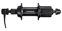 Втулка задняя Shimano TX500, 36 отв, 8-11ск, QR:166мм, old:135мм, черный