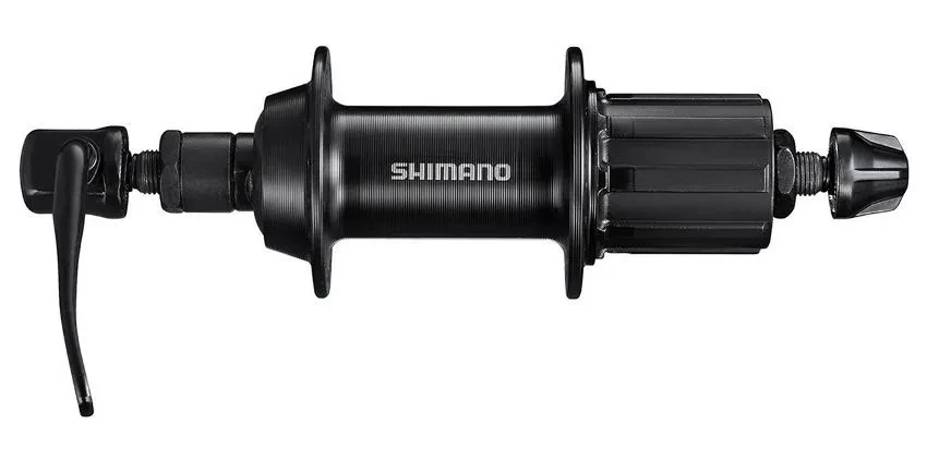 Втулка задняя Shimano TX500, 36 отв, 8-11ск, QR:166мм, old:135мм, черный - фото 1 - id-p209804162
