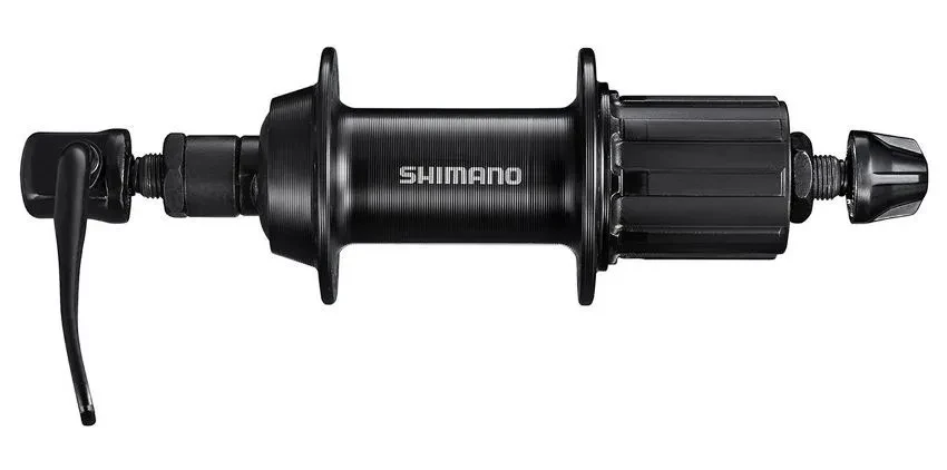 Втулка задняя Shimano TX500, 32 отв, 8-11ск, QR:166мм, old:135мм, черный - фото 1 - id-p209804166