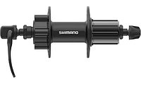 Втулка задняя Shimano TX506, 32 отв, 8/9/10ск, под диск 6-болт, QR:170мм, old:135мм, черный