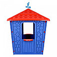 Детский игровой дом Pilsan Stone House Blue/ Голубой, фото 5