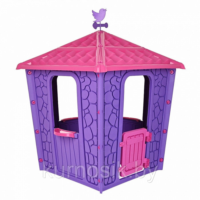 Детский игровой дом Pilsan Stone House Purple/Фиолетовый - фото 3 - id-p209805453
