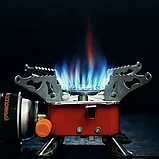 Газовая плита горелка походная туристическая трансформер Kovab K-202, фото 4