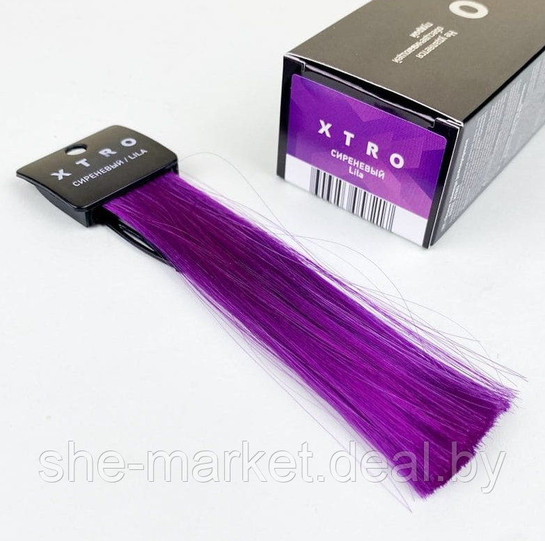 Пигмент прямого действия для волос XTRO BLACK Сиреневый, 100 мл (Estel, Эстель) - фото 2 - id-p108613631