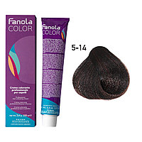Крем-краска для волос Crema Colore 5.14 Extra Bitter Chocolate, 100мл (Fanola)