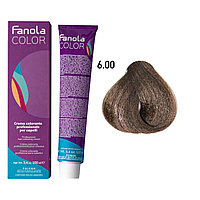 Крем-краска для волос Crema Colore 6.00 Intense dark blonde, 100мл (Fanola)