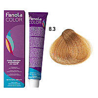 Крем-краска для волос Crema Colore 8.3 Light Blonde Golden, 100мл (Fanola)