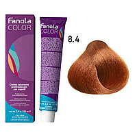 Крем-краска для волос Crema Colore 8.4 Light blonde copper, 100мл (Fanola)