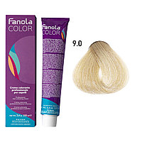 Крем-краска для волос Crema Colore 9.0 Blond , 100мл (Fanola)