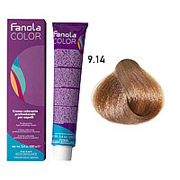 Крем-краска для волос Crema Colore 9.14 Walnut, 100мл (Fanola)