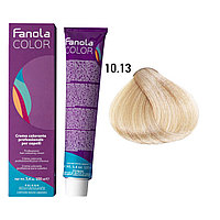 Крем-краска для волос Crema Colore 10.13 Blonde platinum biege, 100мл (Fanola)