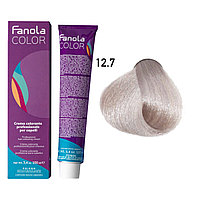 Крем-краска для волос Crema Colore 12.7 Superlight blonde plat iris extra, 100мл (Fanola)