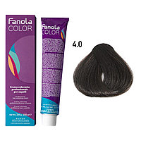 Крем-краска для волос Crema Colore 4.0 Medium chestnut, 100мл (Fanola)