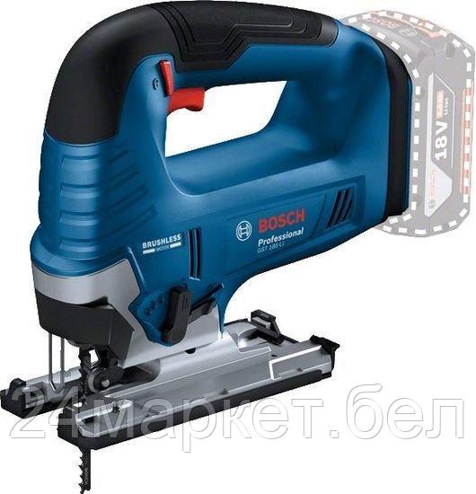 Электролобзик Bosch GST 185-LI Professional 06015B3023 (с 1-м АКБ, кейс) - фото 2 - id-p208994338