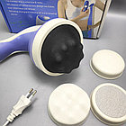 Массажер для тела RelaxSpin Tone 5 насадок С антицеллюлитной насадкой нежные пальчики, фото 9