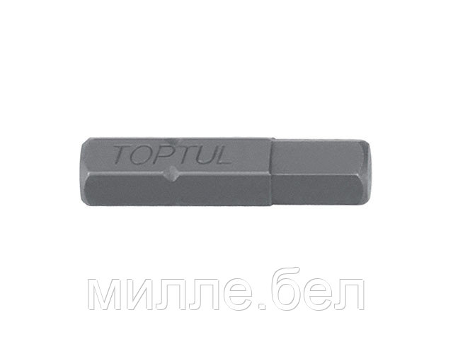 Насадка шестигранник 2,5мм 1/4" TOPTUL